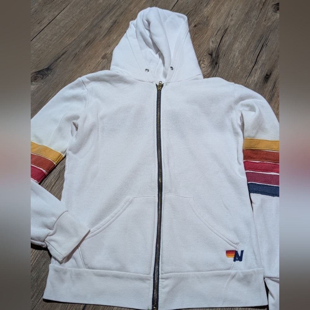 Aviator Nation Hoodie Jacket Size Small Malibu